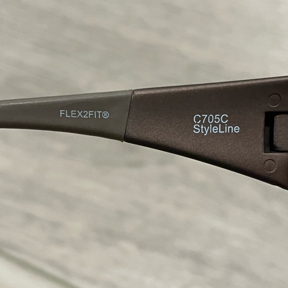 Cocoons Flex2fit Sunglasses Frame C705C Womens Brown Plastic Full Rim Wrap - Picture 6 of 8